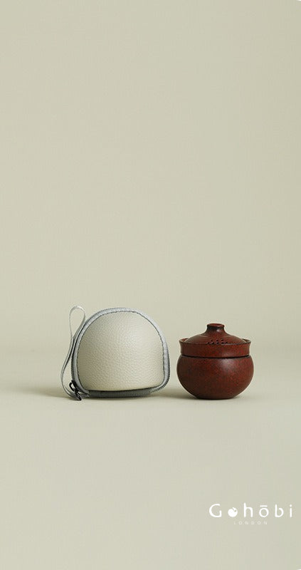 Gohobi Portable Travel Tea Set – One Pot One Cup Gongfu Tea Set for One