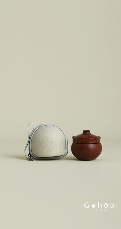 Gohobi Portable Travel Tea Set – One Pot One Cup Gongfu Tea Set for One