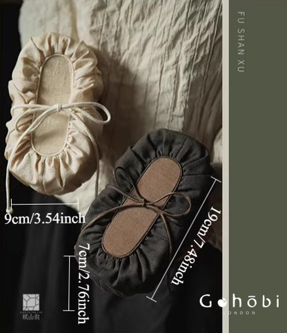 [賦山敘 x Gohobi] Gohobi Xiangyun Silk Tea Bag – Travel Teacup Set Storage Pouch Portable Tea Case