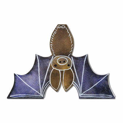 Mortlake Papers Bat Card | Halloween Cards | Halloween Decorations | Gifts | Greeting Card [Made in the UK]