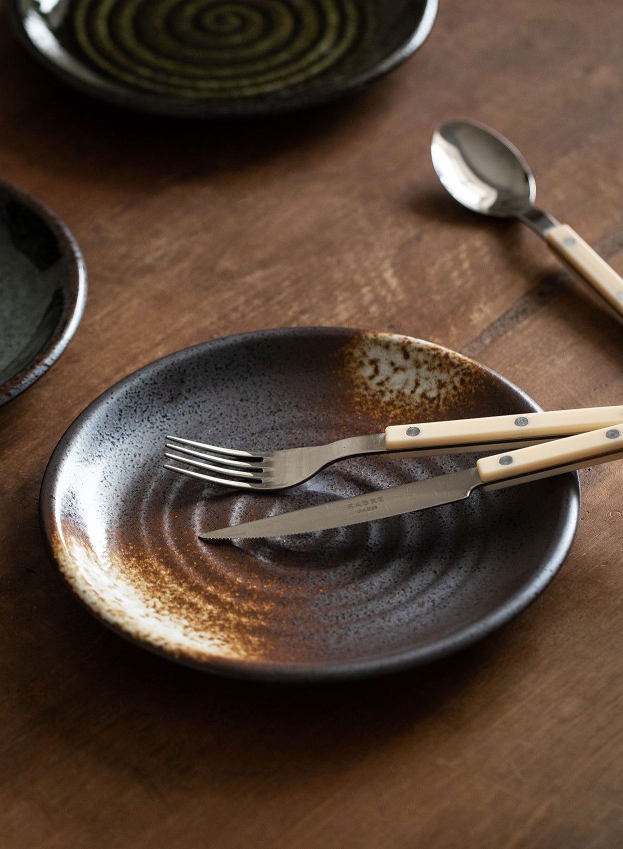 Gohobi Made in Japan Mino Ware Wabi-Sabi Plate – Ceramic Side Plate [Made in Japan]