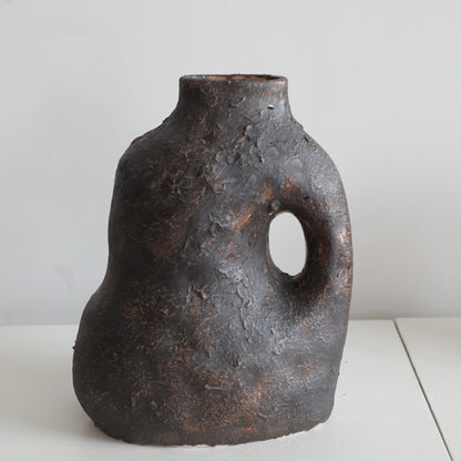 Gohobi Earth Colour Modern-Style Ceramic Vase