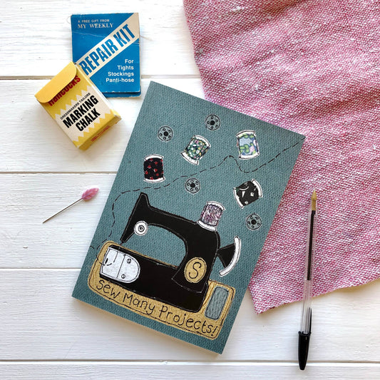 Gohobi x Poppy Treffry Sewing A5 Notebook [Made in the UK]