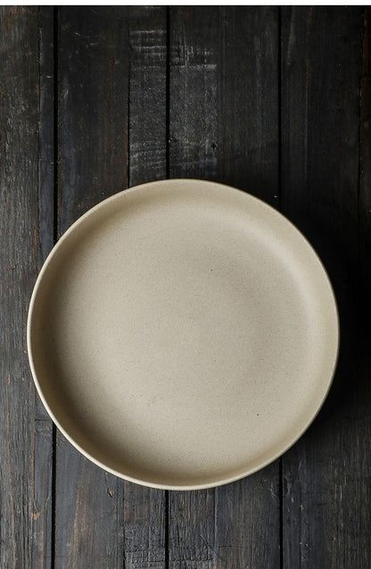 Gohobi Japanese Vintage Ceramic Deep Plate