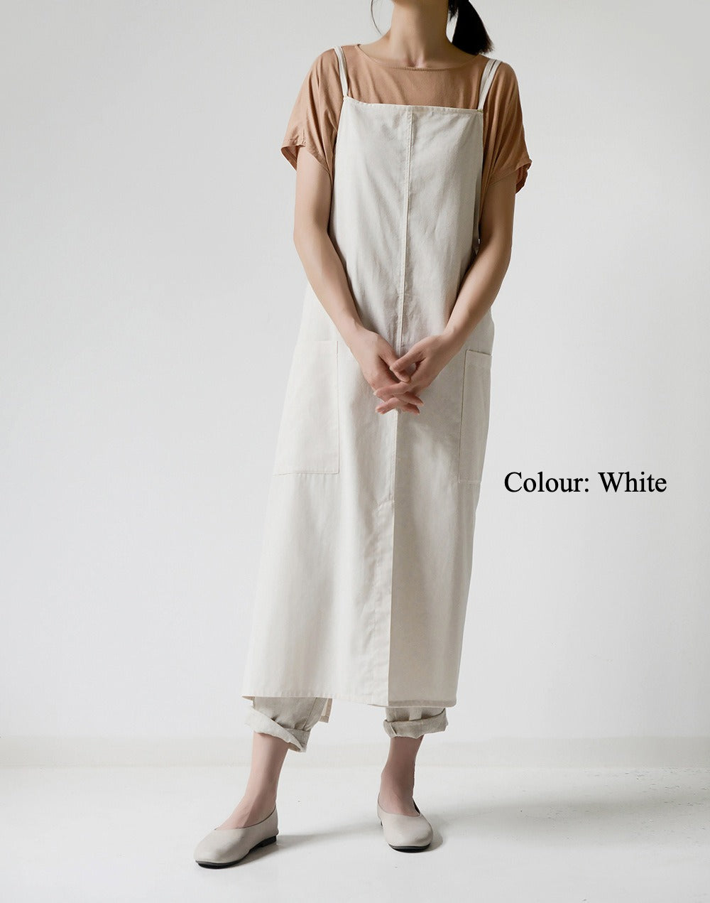 Gohobi Korean Cotton-Linen Adjustable Apron