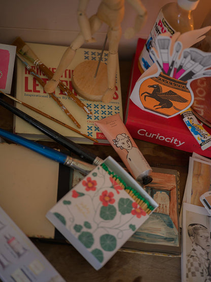 Gohobi x Archivist Gallery The Artists Pot | Letterpress Cards | Cut-out Cards [Made in the UK]