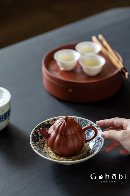 Gohobi Complete Gongfu Tea Set – Chinese Tea Brewing Set with Teapot, Cups & Tea Tray