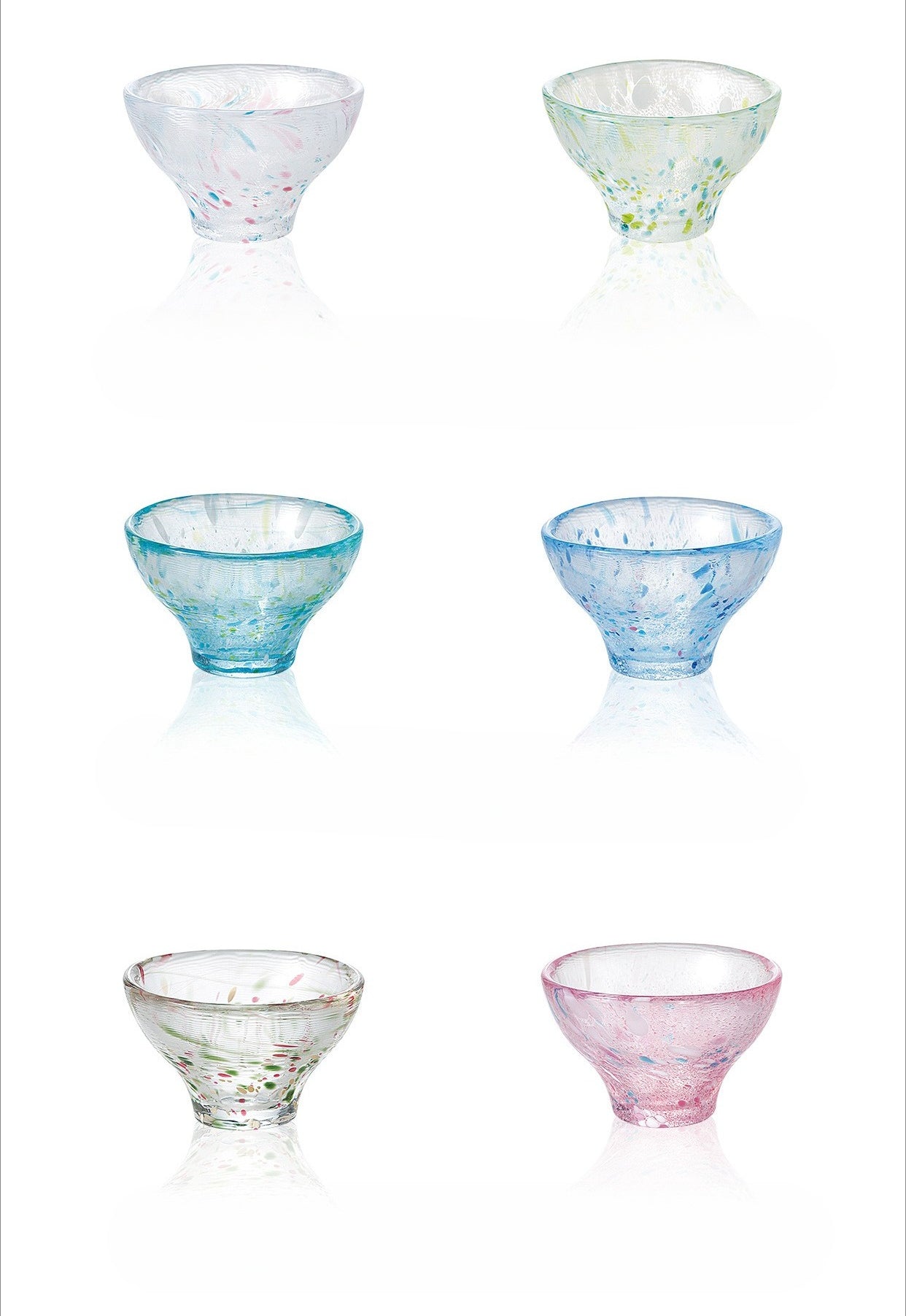 Gohobi Toyo Sasaki Handmade Japanese Glass Tea Cup – Small Sake Cup Chunge Style | Made in Japan