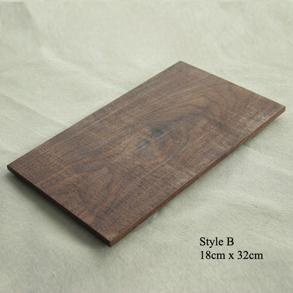 Gohobi Handcrafted Black Walnut Rectangular Tray