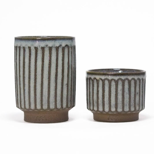 Asemi Co. Tea & Coffee Cups - Tanba - yaki Cup Frost [Made in Japan]