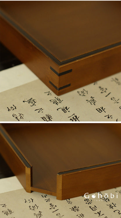 Gohobi Bamboo Pu’er Tea Tray – Multi-Layer Drawer Style Gongfu Tea Tray