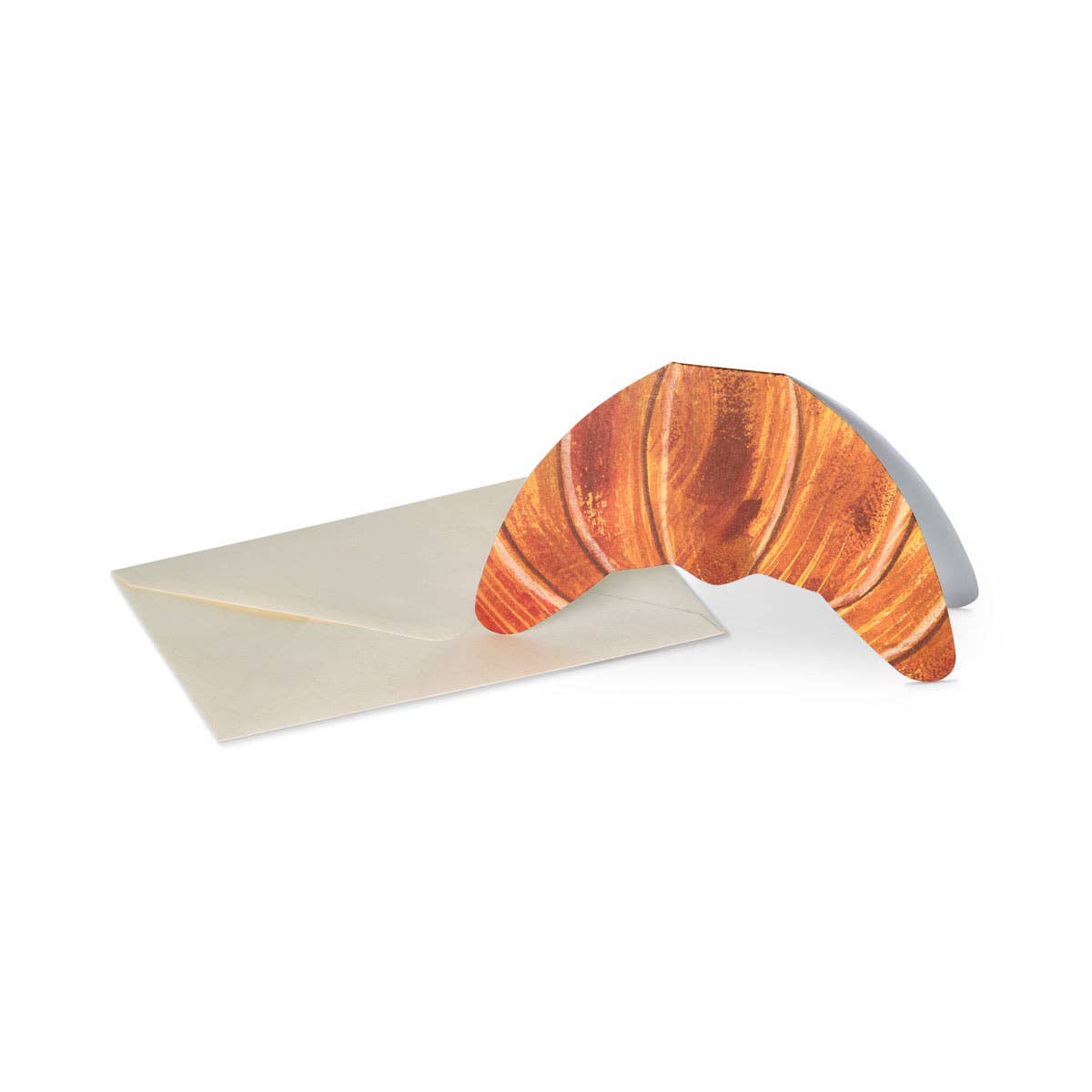Mortlake Papers Croissant Cards | Croissant Greeting Cards | Birthday Cards [Made in the UK]