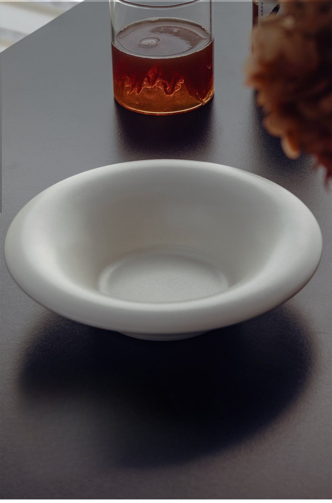 Gohobi Painted Matte 7.5-Inch Reverse Side Pot Plate