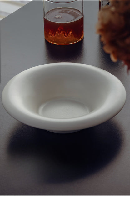 Gohobi Painted Matte 7.5-Inch Reverse Side Pot Plate