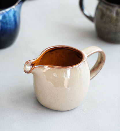 Gohobi Iridescent Ceramic Milk Jug