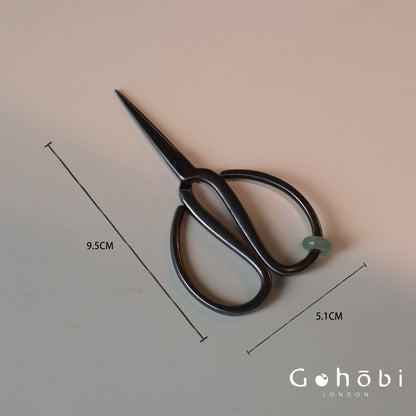 Gohobi Handmade Old Iron Tea Scissors – Portable Tea Ceremony Accessory
