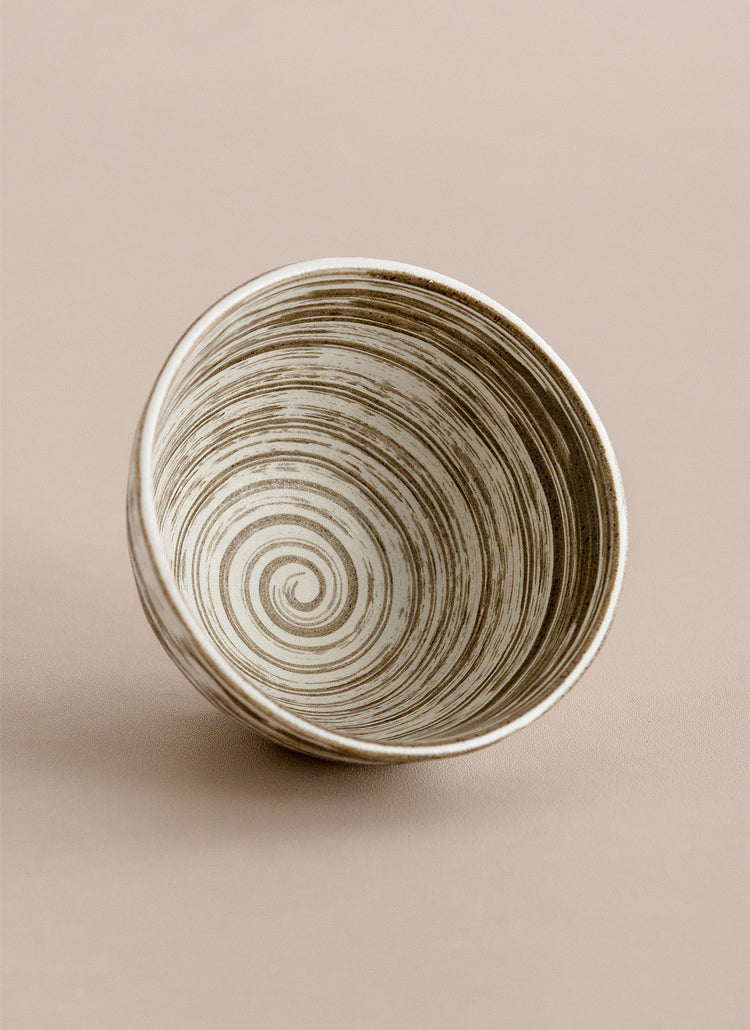 Bol à riz en céramique rétro importé du Japon, bol à chapeau Minoya Shino, vaisselle de ménage japonaise