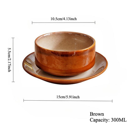 Gohobi Kiln-Change Ceramic Dessert & Soup Bowl