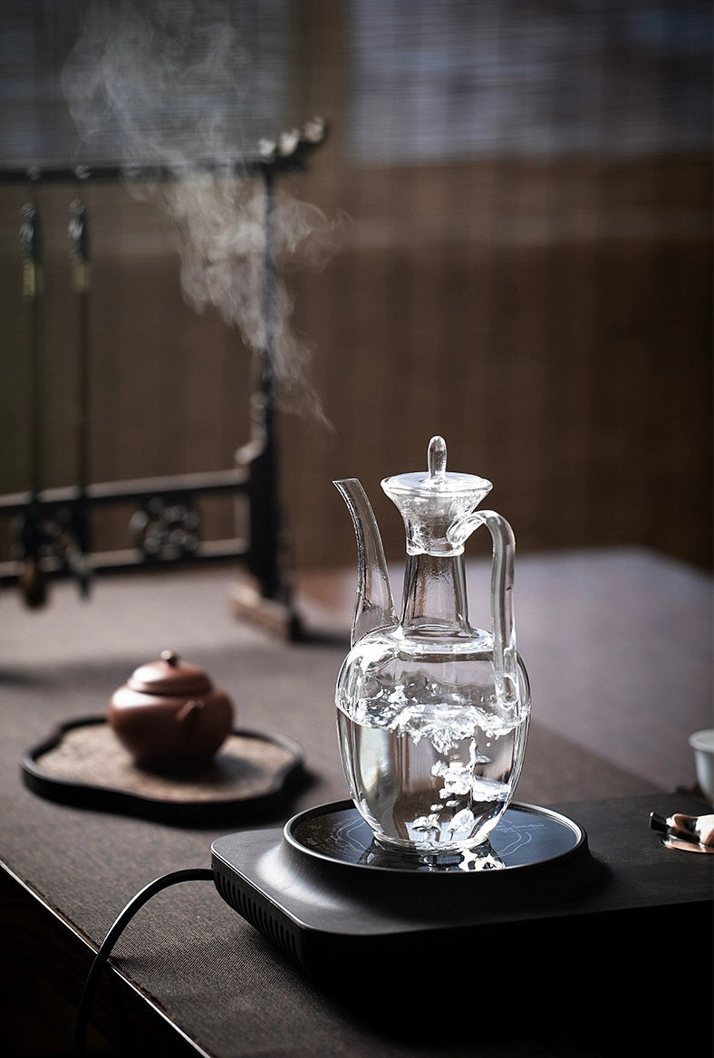 Gohobi Song Style Glass Teapot (High Neck version)