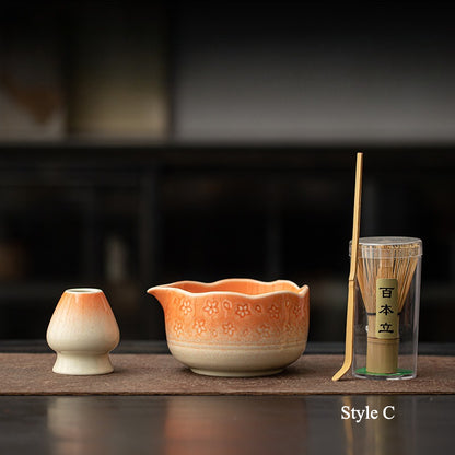 Gohobi Ceramic Matcha Set 090
