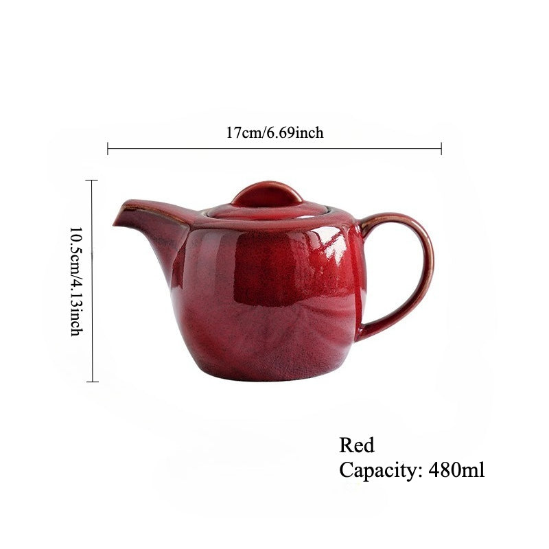 Gohobi Vintage Kiln-Change Ceramic Teapot