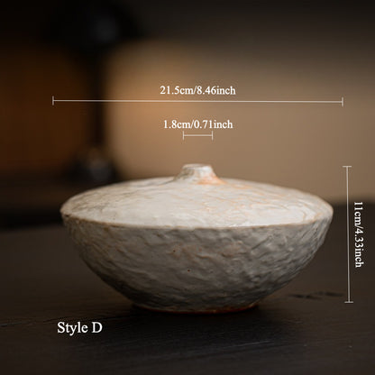 [Sea freight only] Gohobi Retro Shino Ware Ceramic Vase