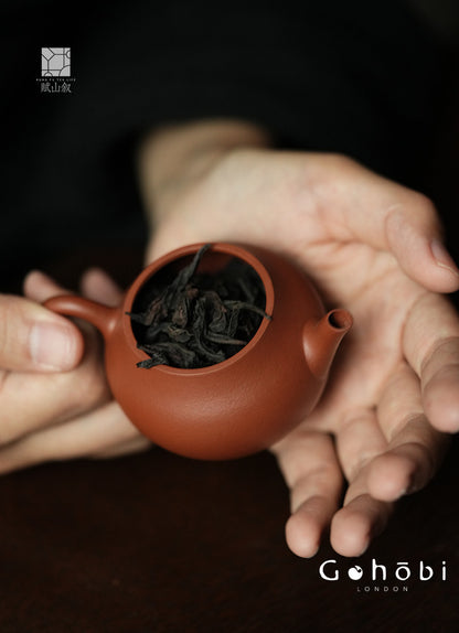 [賦山敘 x Gohobi] Gohobi Yixing Zhu Clay Teapot – Handmade Zisha Gongfu Tea Pot Original Ore