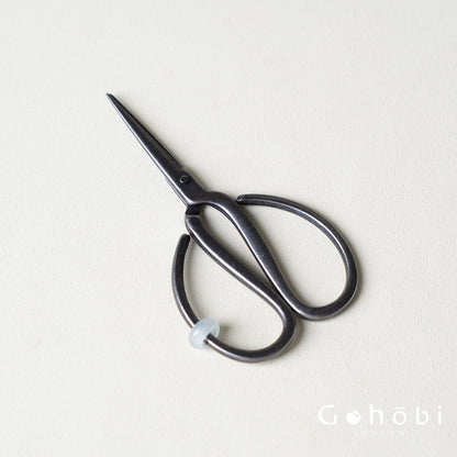 Gohobi Handmade Old Iron Tea Scissors with Storage Bag – Portable Tea Ceremony Accessory