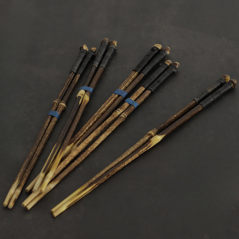 Gohobi Japanese Eco-friendly Purple Bamboo Chopsticks