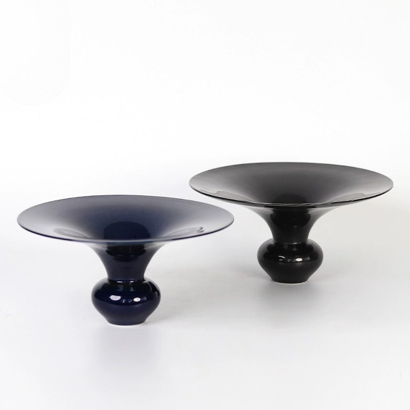 Gohobi Japanese Ikebana Flower Stand – Zen Ceramic Flower Arrangement Vessel