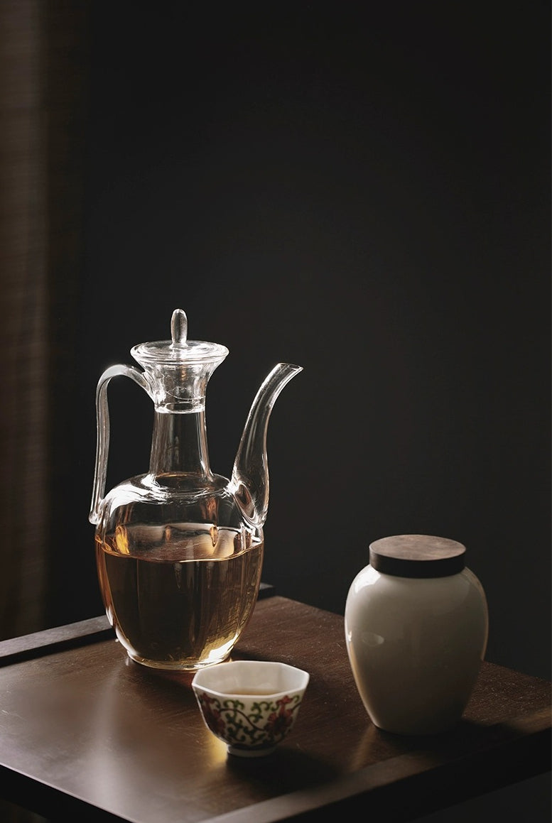 Gohobi Song Style Glass Teapot (High Neck version)