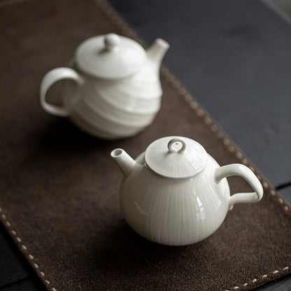Gohobi Japanese-Style Grass Ash Glaze Teapot