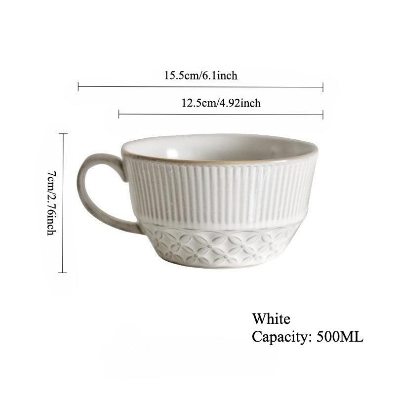 Gohobi Japanese Kiln-Changed Ceramic Mug