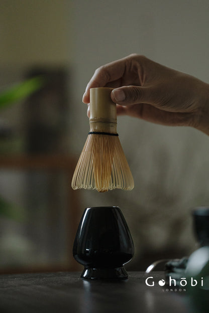 Gohobi Song-Inspired Matcha Travel Tea Set – Jianzhan Bowl with Travel Bag