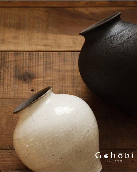 Gohobi Japanese-style Wabi Sabi Handmade Zen Large Vase 013