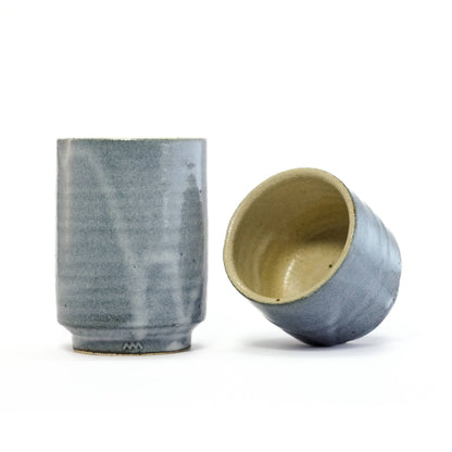 Asemi Co. Tea & Coffee Cups - Shigaraki - yaki Blue [Made in Japan]