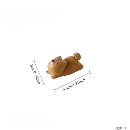 Gohobi Ceramic Cat & Dog Chopstick Rest