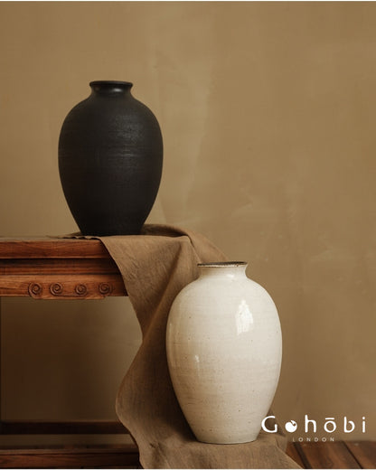 Gohobi Japanese-style Wabi Sabi Handmade Zen Large Vase 012