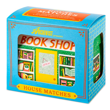 Archivist Gallery The Bookshop | House Matchboxes [Made in the UK]