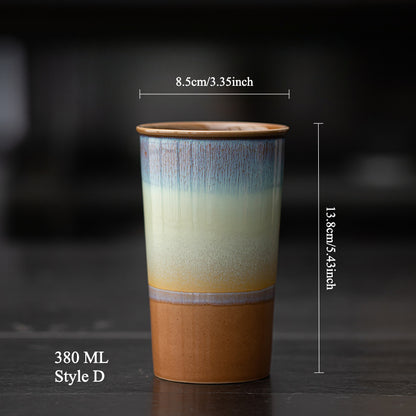 Gohobi Flow Glaze Ceramic Large Cup
