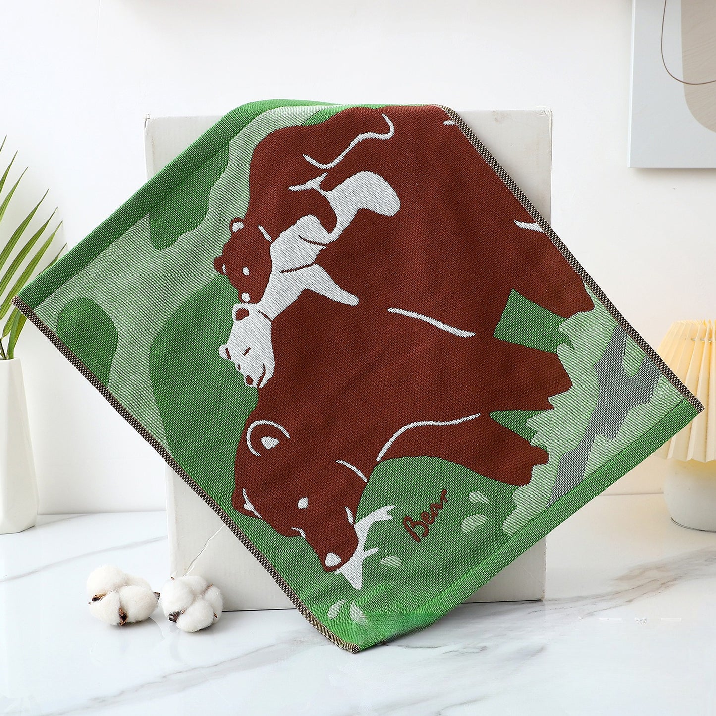 Gohobi Three-Layer Cotton Gauze Towel