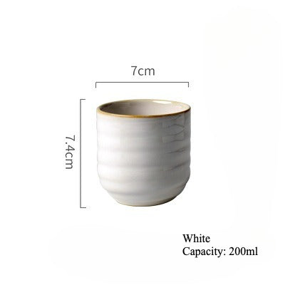 Gohobi Japanese-Style Kiln-Change Ceramic Tea Cup