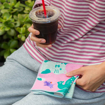 HereThe Hightide New Retro Gauze Handkerchief