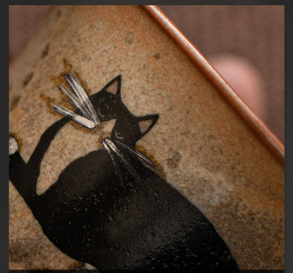 Gohobi Chi Wildcat Ceramic Travel Tea Set