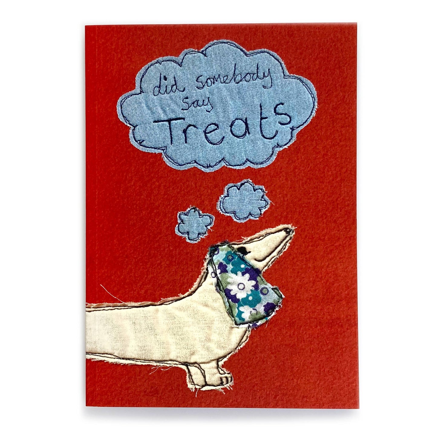 Poppy Treffry Did Somebody Say Treats A5 Notebook [Made in the UK]