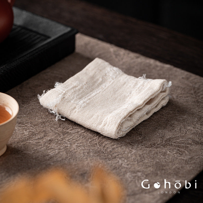 Gohobi Cotton Tea Towel – Thick Absorbent Teapot Cloth and Heat Insulation Tea Coaster