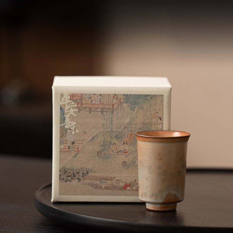 Gohobi Shino Ware Magnolia Cup