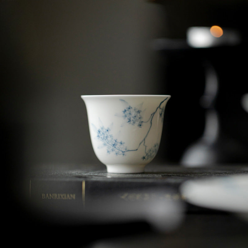 Gohobi Hand-Painted Osmanthus Tea Cup