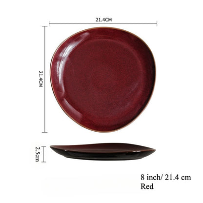 Gohobi Japanese Triangular Plate