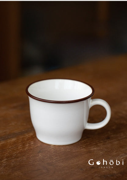 [Made in Japan] Gohobi Japanese Minoya Retro Ceramic Mug Coffee Cup